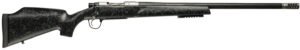 Christensen Arms 8011000100 Traverse  22-250 Rem 4+1 24" Threaded Barrel, Natural Stainless, Black with Gray Webbing Stock