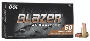 CCI 5203 Blazer Brass Handgun 9mmLuger 147gr Full Metal Jacket 50 Per Box/20 Case
