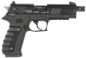 Mauser Rimfire 4010102 M20  22 LR 10+1 4.75" Black Steel Threaded Barrel, Black Serrated Slide, Black Aluminum Frame w/Picatinny Rail, Ambidextrous