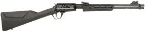 Rossi RP22181SYEN07 Gallery  Full Size 22LR 15+1, 18" Polished Black Steel Barrel, Polished Black w/Engraving Steel Receiver, Black Fixed Stock, Right Hand