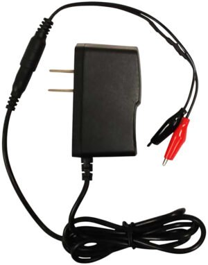 Mojo Outdoors HW2517 Battery Charger Battery Charger Black 6 Volt Battery