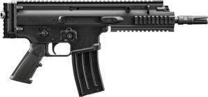 FN 38101244 SCAR 15P 5.56x45mm 10+1 7.50" Black Anodized Chrome Lined Steel Barrel, Black Anodized Aluminum Picatinny Rail Receiver, Black Polymer Grip, Ambidextrous