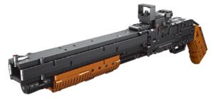 Remington by Camp Co CBGBB2 Building Blocks Shotgun Black/Brown Plastic 21" Long Includes 6 Plastic Projectiles 863 Pieces