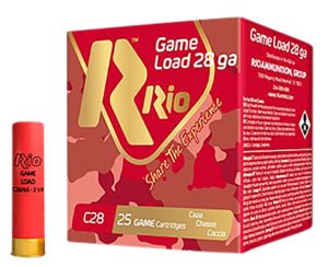 Rio Ammunition RCHV2875 Game Load Heavy Field 28Gauge 2.75" 1oz 7.5Shot 25 Per Box/10 Case