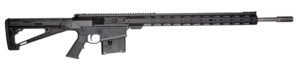 Great Lakes Firearms GL10LA300SSBLK AR-10  300 Win Mag 5+1 24", Black, 20" M-Lok Handguard Fixed Hogue OverMolded Stock, A2 Grip, Muzzle Brake