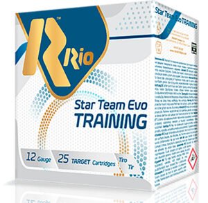Rio Ammunition STT32X75 Star Team EVO  12Gauge 2.75" 1 1/8oz 7.5Shot 25 Per Box/10 Case