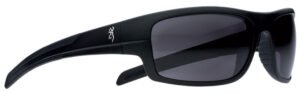Browning 12799 Polarized Shooting Glasses Adult Clear Lens Polycarbonate Black Frame