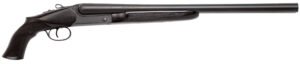Chiappa Firearms 930385 500  12 Gauge Break Open 2 20" Black Side By Side Barrel, Black Receiver, Black Wood Stock, Includes Pistol Grip