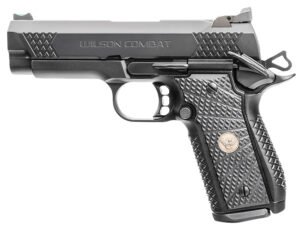 Wilson Combat 2EDCXCP9A EDC X9 2.0 9mm Luger 15+1 4" Stainless Fluted Barrel, Armor-Tuff Stainless Steel Tri-Top Cut Slide, Combat-Tuff Aluminum Frame w/Beavertail, Black Polymer Grip