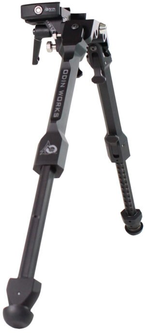 Odin Works BPPRIZMARCABLK Precision Bipod Arca Black 4.0"-14.50" 6061 Aluminum/303 Stainless Steel