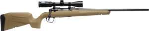 Savage Arms 32166 Axis 2 XP Combo 350 Legend 4+1 18" Black Sporter Barrel, Black Drilled & Tapped Steel Receiver, Fixed Flat Dark Earth Synthetic Stock, Right Hand, Boresighted 3-9x40