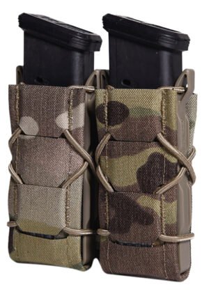 High Speed Gear 24PT02MC TACO Gen 2 Double Multi-Cam Nylon Laminate MOLLE Mount Pistol