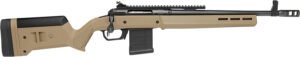 Savage Arms 58187 110 Scout Full Size 5.56 NATO 10+1  16.50" Flat Dark Earth Threaded Barrel, Picatinny Rail Carbon Steel Receiver, Magpul Hunter Synthetic Stock