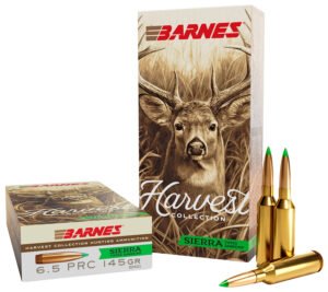 Barnes Bullets 32401  Harvest 6.5PRC 145gr Sierra Tipped GameKing 20 Per Box/10 Case