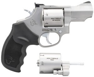 Taurus 2-692029 692  Medium Frame 357 Mag/38 Special +P/9mm 7 Shot 2.50" Matte Stainless Cylinder/Frame/Barrel Transfer Bar Safety