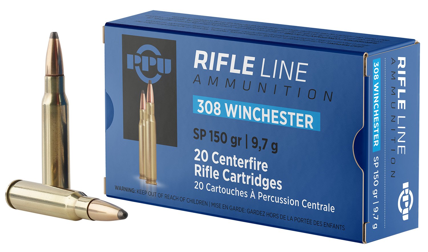 prvi-partizan .308 Winchester 150gr – 20rd