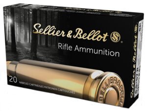 Sellier & Bellot SB6557RA Rifle  6.5x57mm 131gr Soft Point 20 Per Box/20 Case