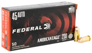 Federal AE45A American Eagle Handgun 45ACP 230gr Full Metal Jacket 50 Per Box/20 Case