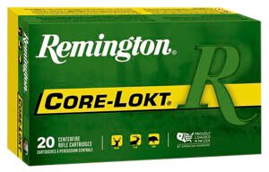 Remington Ammunition 21407 Core-Lokt  30-06Springfield 180gr Soft Point Core-Lokt 20 Per Box/10 Case