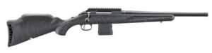 RUGER AMERICAN RIFLE GENERATION II PATROL 5.56NATO 16.1IN BARREL 10RD GRAPHITE BLACK CERAKOTE BLACK SPLATTER G2 STOCK AR STYLE MAG NONE-PICATINNY BASE 56903