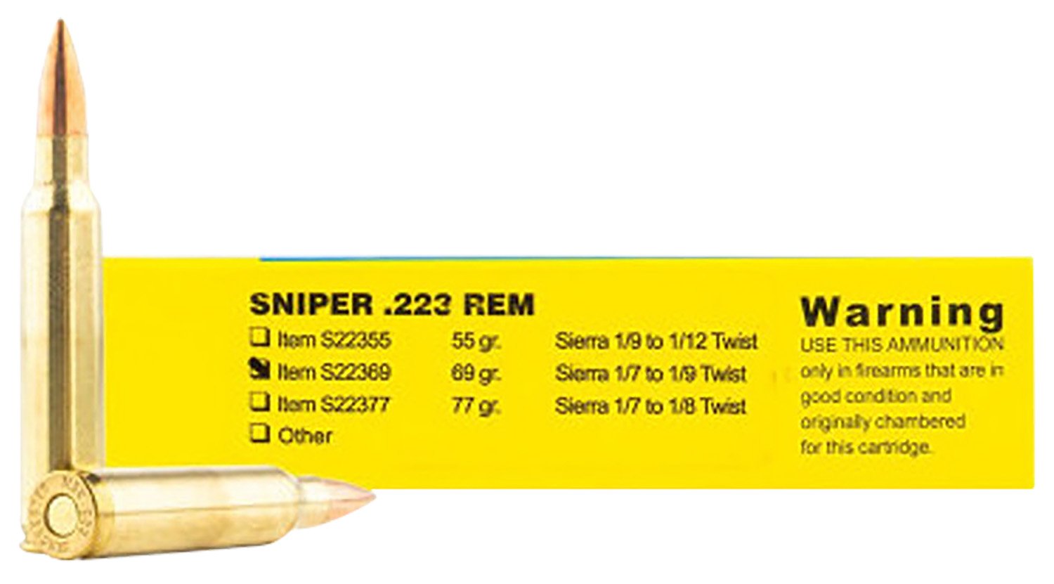 Buffalo-Bore .223 Remington 69gr Brass – 20rd