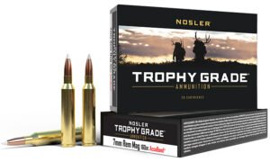 Nosler 47284 Trophy Grade  7mmRemMag 160gr Nosler AccuBond 20 Per Box/10 Case