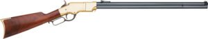 Taylors & Company 550252 1860  44-40 Win Caliber with 13+1 Capacity, 24.25" Blued Octagon Barrel, Brass Metal Finish & Walnut Stock Right Hand (Full Size)