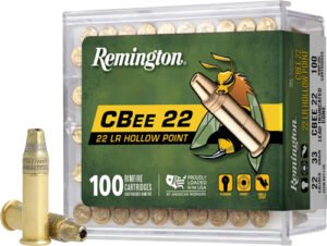 REMINGTON C-BEE 22LR 33GR HP - LOW-VEL 100RD 50BX/CS