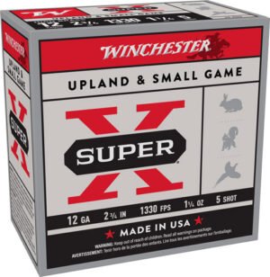 WINCHESTER SUPER-X 12GA 2.75" - 1-1/4OZ #5 1330FPS 25RD 10BX/C
