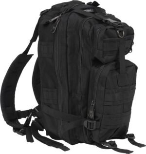 BULLDOG COMPACT BACKPACK BLACK - W/ MOLLE