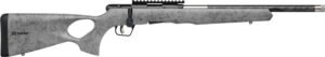 SAVAGE B17 17HMR TIMBERLITE - THUMBHOLE 18" CF 10RD GRY WOOD