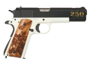 Thompson 1911 USMC 45ACP 5" Wht/Blue/Wd 7rd