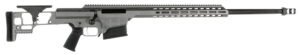 Barrett 18504 MRAD  338 Lapua Mag 26" 10+1 Tungsten Gray Cerakote Tungsten Gray Fixed Adjustable Comb Stock Black Polymer Grip Right Hand
