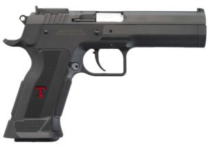 Tanfoglio IFG TFSTOCK3P40 Stock III  Full Size 40 S&W 13+1, 4.44" Black Polygonal Rifled Barrel, Black Serrated Slide, Black Polymer Frame w/Beavertail, Polymer Grip