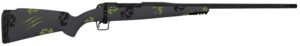 Fierce Firearms TWROG300WIN20BF Twisted Rogue 300 Win 20" Armour Lube Black Fluted Threaded Barrel, Drilled & Tapped Steel Receiver, LR Negative Comb Forest Camo Carbon Fiber Stock