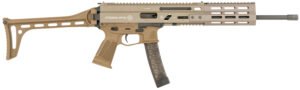 Grand Power 810091157930 Stribog SP9A1 9mm Luger 30+1 16" Flat Dark Earth