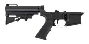 Dpms Panther Arms DP51655153122 Kitty Kat  AR-15 Multi Caliber, Aluminum Black Hardcoat Anodize Receiver, DPMS CAR-15 Pistol Brace BlackA2 Grip