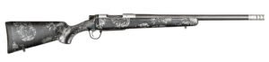Christensen Arms 8010659900 Ridgeline FFT 25 Creedmoor 4+1 24" Carbon Fiber Threaded Barrel, Stainless Steel Drilled & Tapped Receiver, Carbon w/Gray Accents Sporter FFT Carbon Fiber Stock