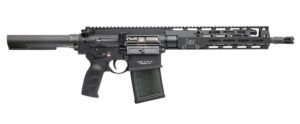 HK 81001052 MR762 A4 7.62x51mm 20+1 13" Threaded Barrel, M-LOK Handguard, Black Receiver w/Picatinny Rail, Black Pistol Tube, Black Ergonomic Grip