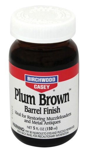 Birchwood Casey 14130 Plum Brown Barrel Finish 5 oz. Bottle