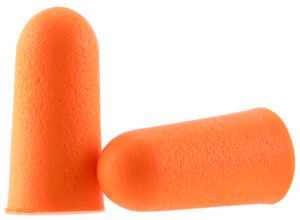 Walker's GWPFP50PK Foam Ear Plugs  Disposable Foam 32 dB Orange 50 Pair