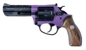 CHARTER ARMS PATHFINDER II .22 LR 3.5IN VENTED EXTRUDED BARREL 8RD LAVENDER/BLACK 52234