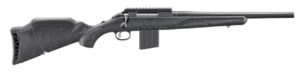 RUGER AMERICAN RIFLE GENERATION II PATROL 6MM ARC 16.1IN BARREL 10RD GRAPHITE BLACK CERAKOTE BLACK SPLATTER G2 STOCK AR STYLE MAG NONE-PICATINNY BASE 56904