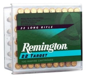REMINGTON TARGET 22LR 40GR RN - STANDARD-VEL 100RD 50BX/CS