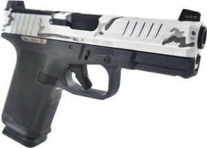 RUGER RXM 9MM LUGER 4" ADJ - 15-SHOT WHITE CAMO SLIDE