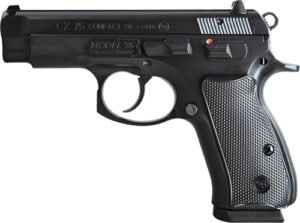 CZ 75 COMPACT 50TH ANNIVERSARY - 9MM FS 15RD BLACK POLYCOTE