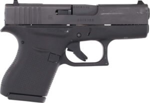 USED GLOCK 43 PISTOL 9MM - 2-6RD MAGS VERY GOOD COND.