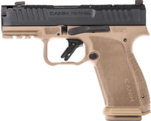CANIK METE MC9 PRIME 9MM 3.65" - BBL OR NS 2-17RD  BLACK/FDE