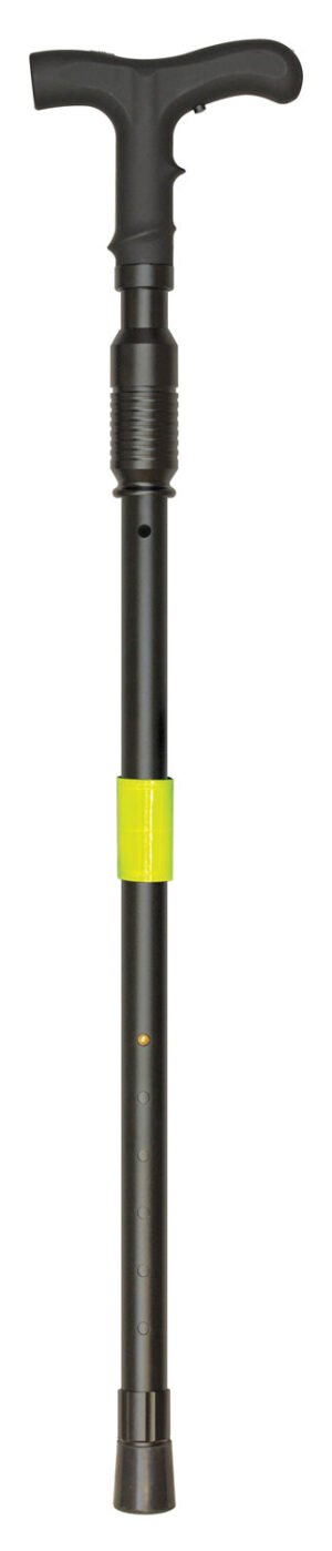 PSP ZAPCOVERTCAN Walking Cane  Black Polymer