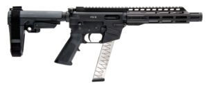 Freedom Ordnance FX-9P8S FX-9  9mm Luger 8" 31+1 Black Anodized Black Polymer SBA3 Pistol Brace
